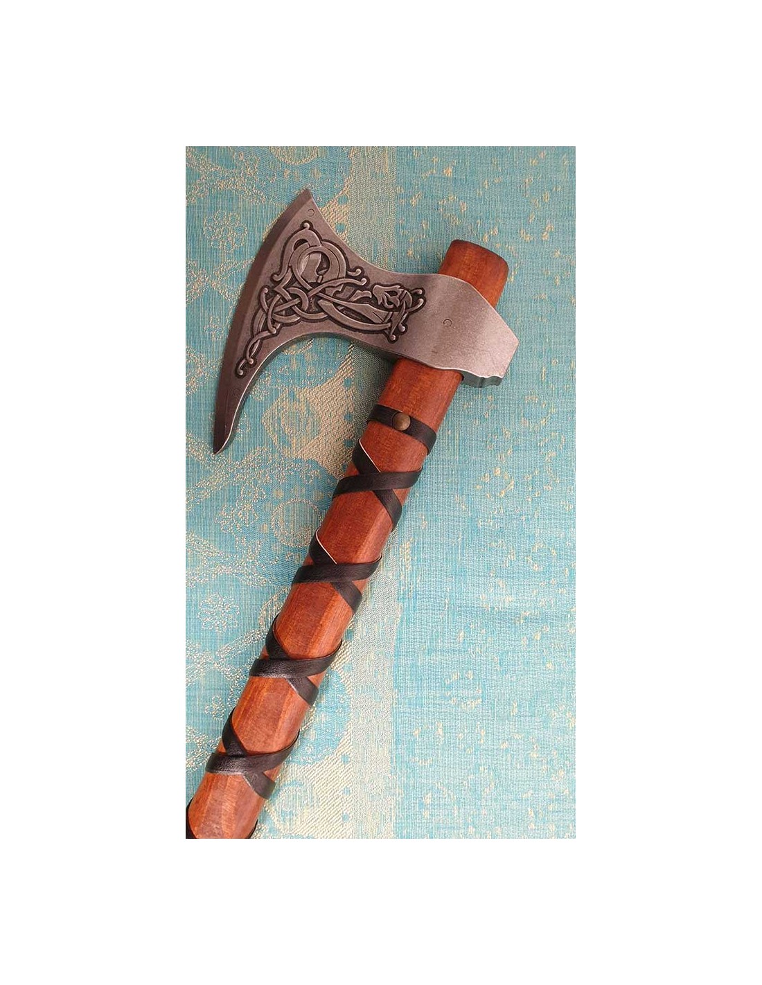 Ascia vichinga di Ragnar, Svezia Danimarca 9° secolo, in metallo e legno,  dimensioni 60 cm, Denix 605 replica non funzionale Economici, prezzi e  offerte