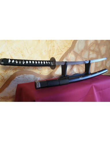 Katana Corage con expositor para mesa -Loja Zetan Medieval - Katanas O Último Samurai comprar on-line