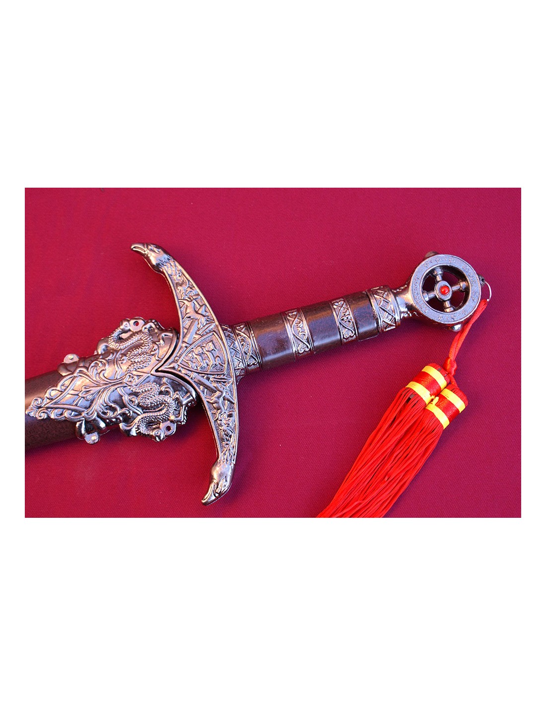 Knight Templar dagger with sheath.