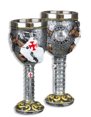 Chalice Templar Cup by Zetan Medieval Online store in Chalice and cups