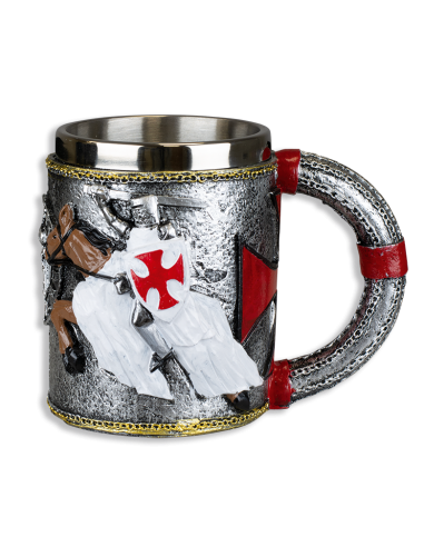 Jug Cup Knight Templar Horse by Zetan Medieval Online store in Chalice and cups