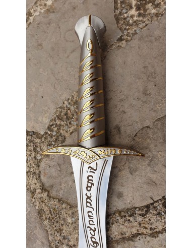 Daga Frodo Dagger con l´espositore - Negozio medievale Zetan- Daghe medievali e fantasia