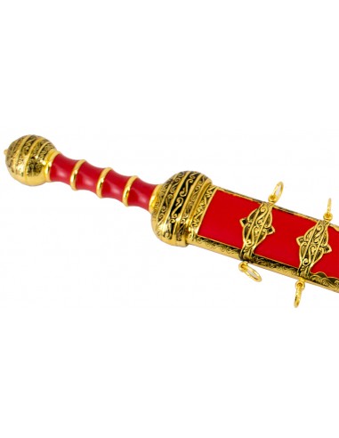 Espada Spatha Romana de Caballería vaina Roja de Zetan Medieval Espadas Romanas comprar online