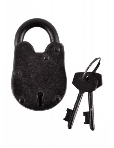 Small padlock with two keys by Zetan Medieval Online store in Locks and shackles