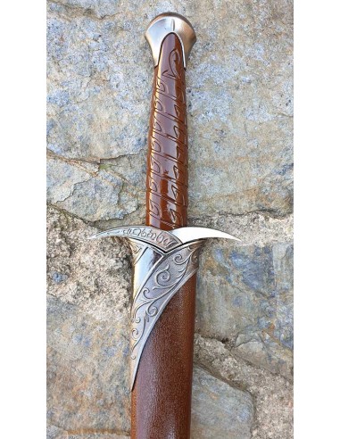 Espada Dardo de Frodo Bolson marrom por Zetan Medieval Espadas Fantasia compre online