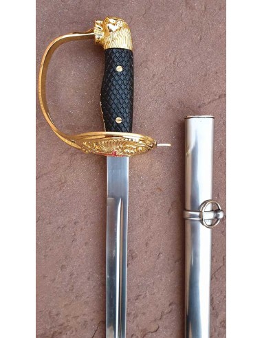 Sabre Officiel de l'Armée avec fourreau de Zetan Decor dans notre boutique en ligne Sabres