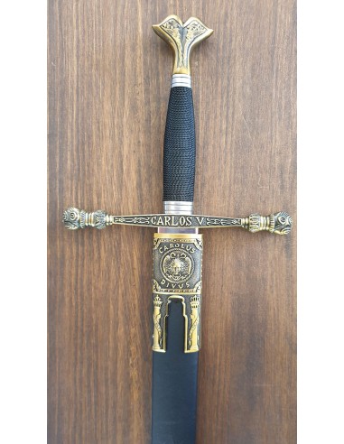 Charles V Historical Sword With Sheath 105 Cm by Zetan Medieval Historical swords buy online