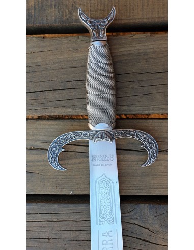 Scimitar 60 Cm for Weddings and Ceremonies made in Toledo by Zetan Medieval Espadas Toledanas