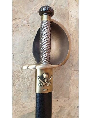 Sable Pirata con funda SXVI de Zetan Medieval Réplicas em nossa loja online Sabres