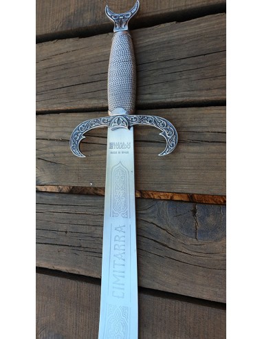 Scimitar 100 Cm for Weddings and Ceremonies made in Toledo by Zetan Medieval Espadas Toledanas