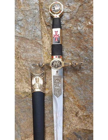 Templar Dagger With Sheath - Zetan Medieval Store- Historical Daggers