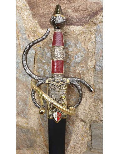 Colada Del Cid Sword With Scabbard 105 Cm by Zetan Medieval Historical swords buy online