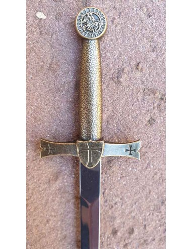 Mini Sword Letter Opener Crusaders 21 cm by Zetan Medieval Letter openers and Mini swords buy online