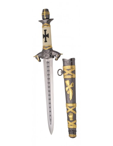 Decorated Medieval Helmet Dagger - Zetan Medieval Store- Medieval Daggers and Fantasy