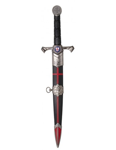 Daga Motivos Templarios 40 cm - Tienda Zetan Medieval-  Dagas Históricas