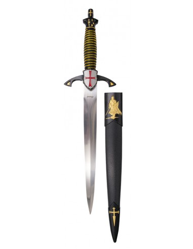 Dagger Templars Black gold - Zetan Medieval Store- Historical Daggers