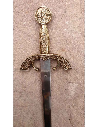 Letter Opener Great Captain Brass by Zetan Medieval Letter openers and Mini swords buy online