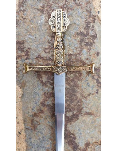 Letter Opener Catholic Brass by Zetan Medieval Letter openers and Mini swords buy online