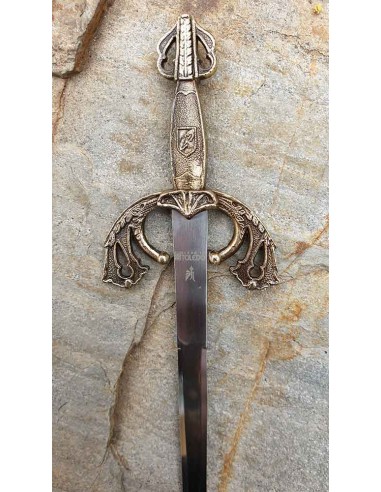 Letter Opener Tizona Brass by Zetan Medieval Letter openers and Mini swords buy online