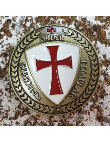 Knights Templar Old Gold Coin by Zetan Medieval Online store in Coins