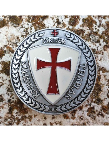 Old Silver Knights Templar Coin