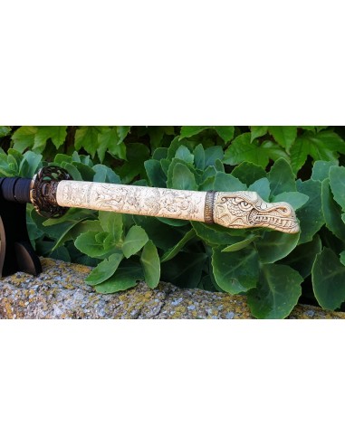 Katana Immortal Ivory Hilt - Zetan Medieval Store- The Immortal swords to buy online