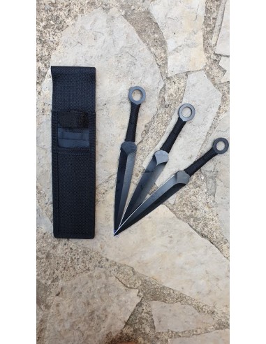 Kunais with cover Three units - Zetan Medieval Store- Functional Daggers to buy online