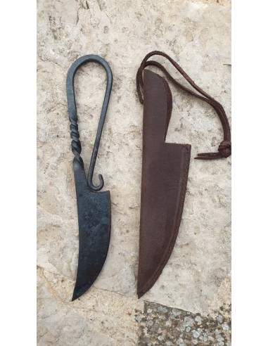 Cuchillo 10 Cm Hoja Con Funda Piel de Zetan Medieval Tienda online en Menaje y Cubiertos