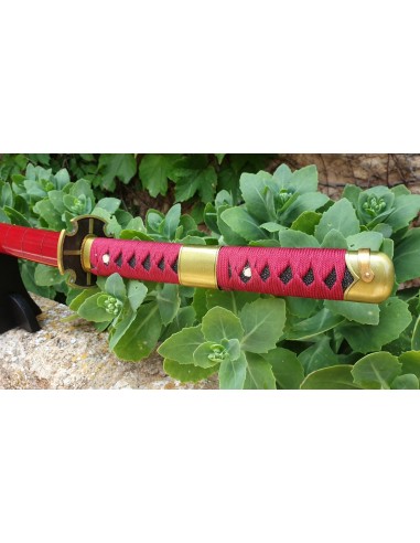 Katana Funcional Sandai Kitetsu de Zoro de One Piece - Tienda Zetan Medieval-  Katanas One Piece comprar online