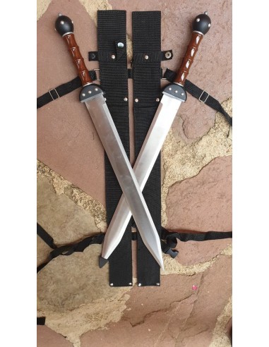 Espadas gladius con funda espalda por Zetan Medieval Espadas romanas compre online