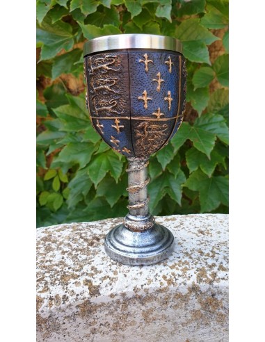 Goblet Richard The Lionheart 18 Cm by Zetan Medieval Online store in Chalice and cups