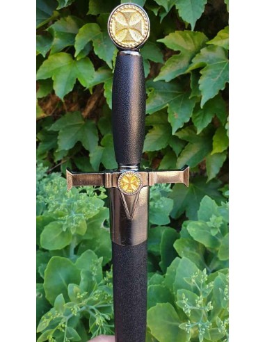 Medieval Dagger Of The Templars 42 cm - Zetan Medieval Store- Medieval Daggers and Fantasy