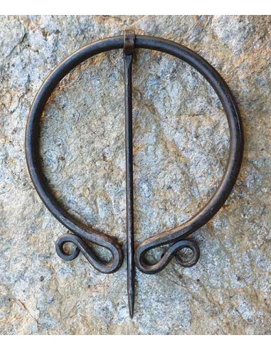 Forged cloak brooch by Zetan Medieval Online store in Brooches for Capes and Fibulae