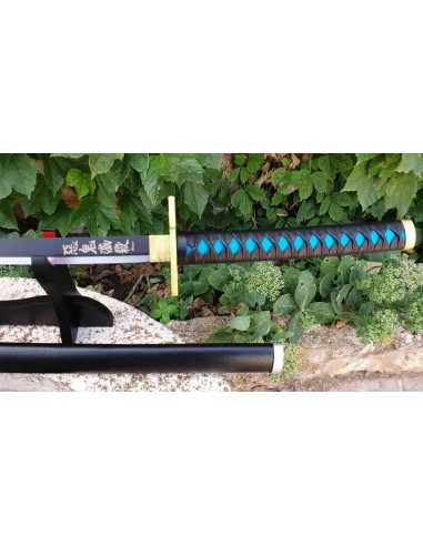 Katana Tokitou Muichirou Demon Slayer - Tienda Zetan Medieval-  Katanas Demon Slayer comprar online