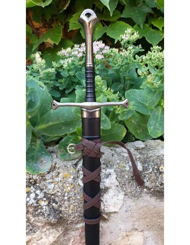 Espada Anduril 60 cm com bainha por Zetan Medieval Espadas Senhor dos Anéis compre online