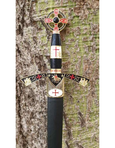 Templar sword with sheath