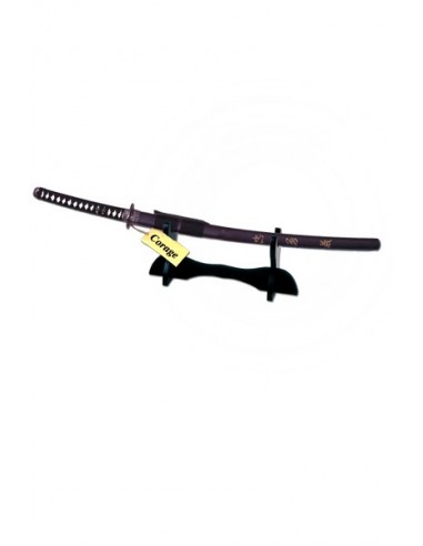 Wakizashi Corage con stand de El Ultimo Samurai - Tienda Zetan Medieval-  Katanas El Ultimo Samurai comprar online