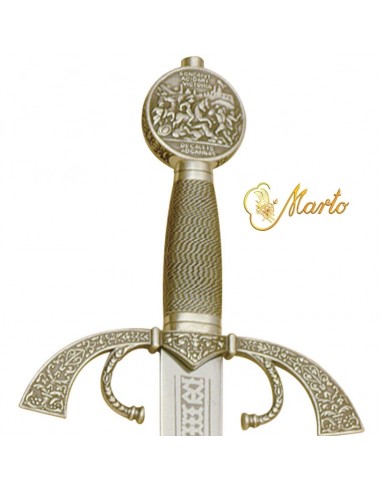 Great Captain Sword in Silver for Weddings and Ceremonies made in Toledo by Marto