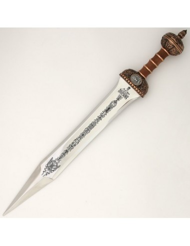 Espada Gladius Julius Caesar em Bronze por Zetan Medieval Espadas romanas compre online