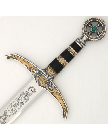 Espada Robin Hood oro y plata para Bodas, Comuniones y Ceremonias hechas en Toledo de Marto