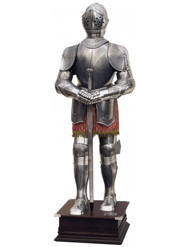 Acid Etched Medieval Armor - Zetan Medieval Store- Decoration armor