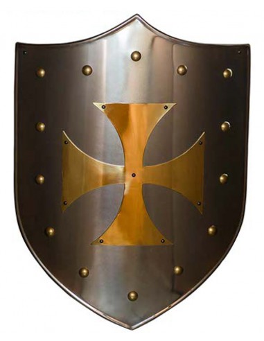 Cruz dos Templários do Escudo Medieval de Marto em nossa Loja Medieval Zetan na categoria Escudos