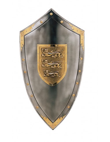 Schild drei Löwen von Marto  in unserem Medieval Zetan Store in der Kategorie Waffen und Rüstungen