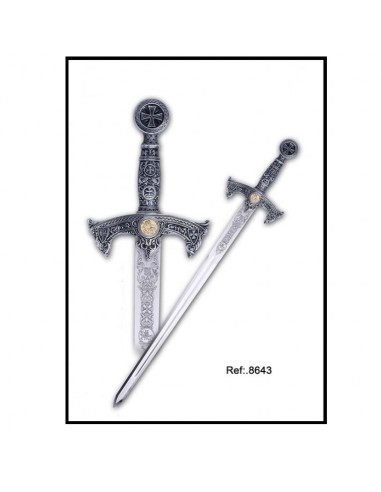 Cadet Templar Sword for Weddings and Ceremonies made in Toledo by Marto