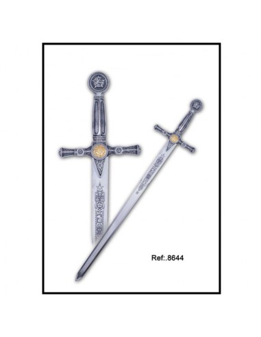 Espada Cadete Masones Plata de Zetan Medieval Espadas Masónicas comprar online