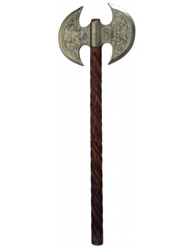 Hache Viking Double Lame - Magasin médiéval Zetan- Armes et armures