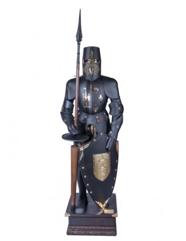 Black Knight Armour - Zetan Medieval Store- Decoration armor