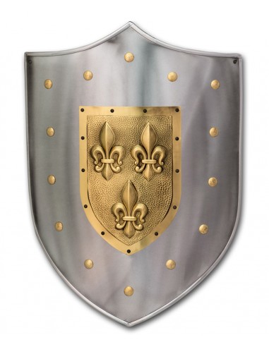 Escudo Flor de Lis de Marto em nossa Loja Medieval Zetan na categoria Armas e armaduras