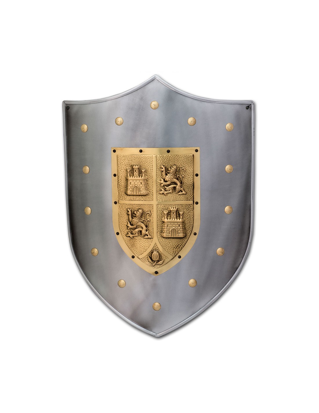 león escudo medieval