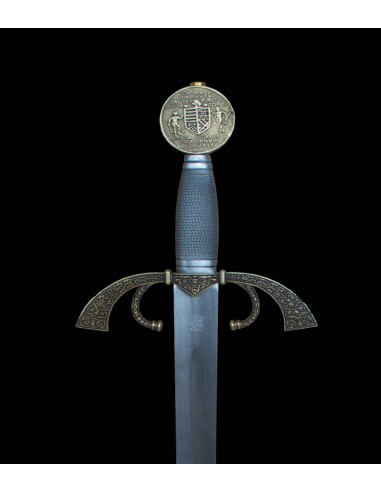 Sword Great Captain Brass Cadet 75 cm for Weddings and Ceremonies made in Toledo by Marto